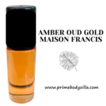 AMBER OUD GOLD MAISON FRANCIS