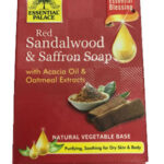 Red Sandalwood & Saffron Soap